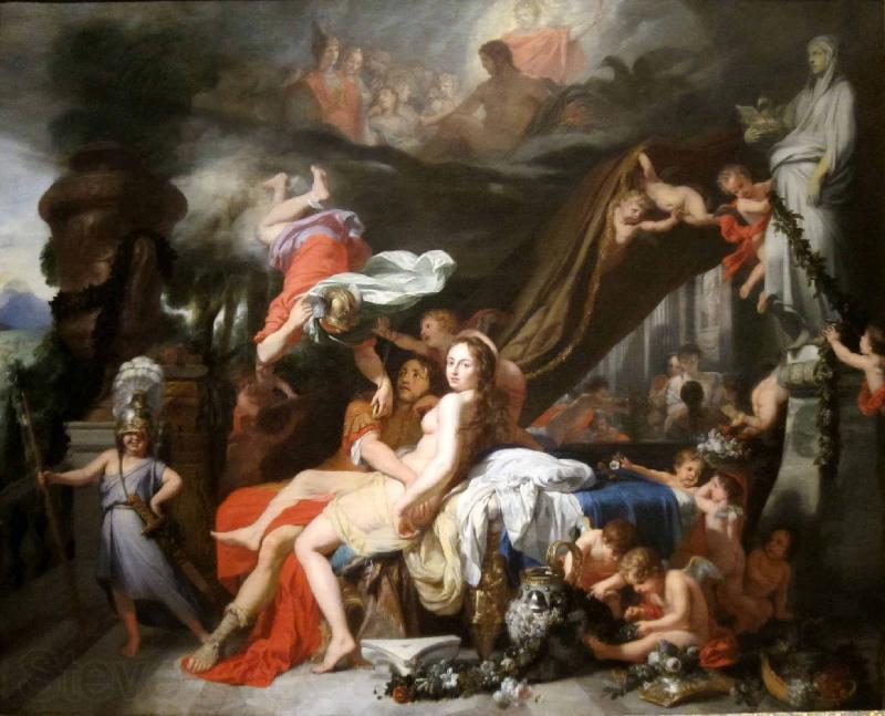 Gerard de Lairesse Hermes Ordering Calypso to Release Odysseus France oil painting art